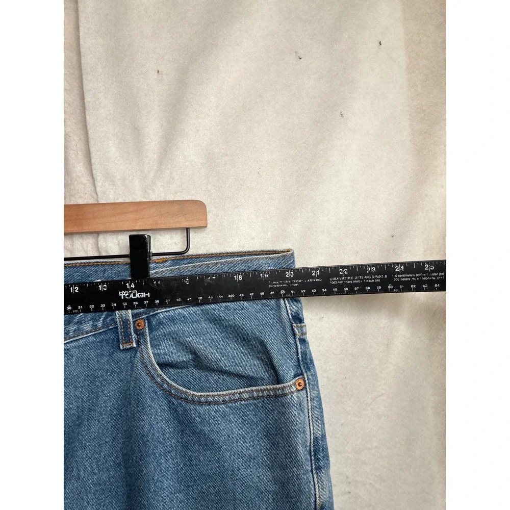Levis 517 Bootcut Jeans Mens W42 L32 Blue Denim Medium Wash 100% Cotton 517-0217